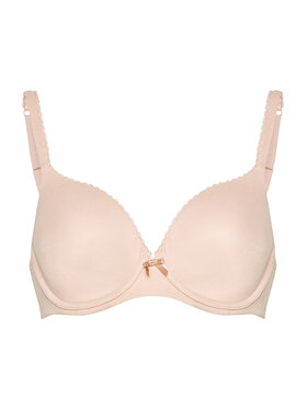 Triumph Triumph Biustonosz z fiszbiną Perfectly Soft 10131358 Beżowy
