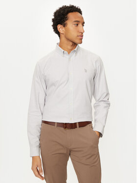 U.S. Polo Assn. U.S. Polo Assn. Πουκάμισο MUP3516 Γκρι Regular Fit