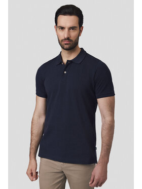 Lancerto Lancerto Polo Cassian PO073125000004 Granatowy Regular Fit