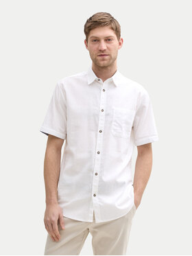Tom Tailor Tom Tailor Koszula 1045098 Biały Regular Fit