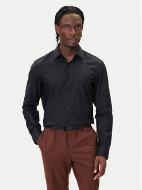HUGO HUGO Košile Kenno 50500965 Černá Slim Fit