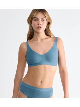 Triumph Triumph Biustonosz sloggi EVER Ease Soft bra Niebieski
