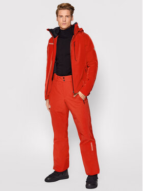 Descente Descente Spodnie narciarskie Swiss DWMSGD40 Czerwony Tailored Fit