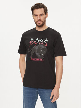 Boss Boss T-Shirt TeePantera 50510223 Czarny Regular Fit