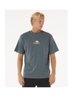 Rip Curl Rip Curl T-Shirt Pill Icon Tee Zielony Relaxed Fit