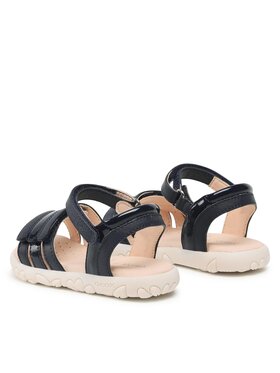 Geox Sandale J Sandal Haiti Girl J258ZA054AJC4064 M Tamnoplava