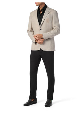 Billionaire Billionaire Marynarka 4819 Beżowy Regular Fit