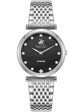 Beverly Hills Polo Club Beverly Hills Polo Club Zegarek BP3737X.350 Srebrny