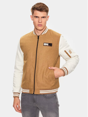 Blend Blend Bomber striukė 20715276 Ruda Regular Fit