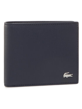 Lacoste Lacoste Portefeuille homme grand format Small Billfold NH1115FG Bleu marine