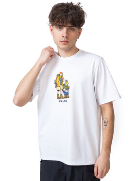 Palto Palto T-Shirt Adventure Biały Regular Fit