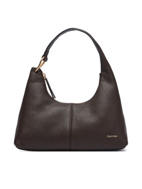 Calvin Klein Calvin Klein Táska Slouchy Leather Shoulder Bag LV04F3657G Barna