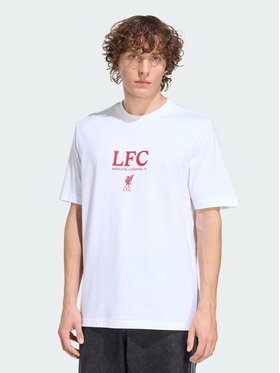 adidas adidas Koszulka techniczna Liverpool FC Biały Regular Fit