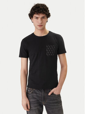 Guess Guess Póló F6GI12 K6XN4 Fekete Regular Fit