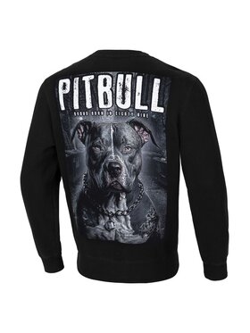 PITBULL PITBULL Bluza Bluza Czarny Regular Fit