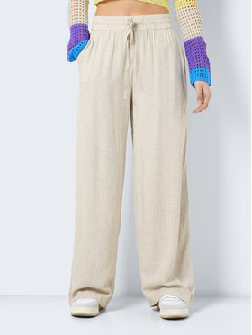 Noisy May Noisy May Pantaloni in maglia Leilani 27026323 Beige Regular Fit