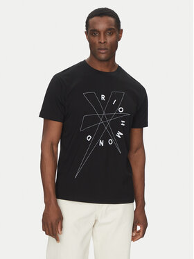 John Richmond John Richmond Тишърт UMP25020TS Черен Regular Fit