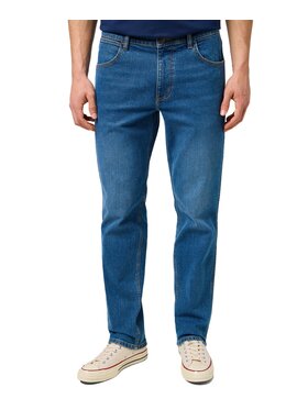 Wrangler Wrangler Jeansy 112371374 Niebieski Straight Leg