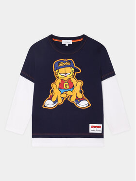 The Marc Jacobs The Marc Jacobs Bluzka GARFIELD W25607 Granatowy Regular Fit