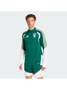 adidas adidas Bluza Italy 26 Tiro Training Zielony Slim Fit