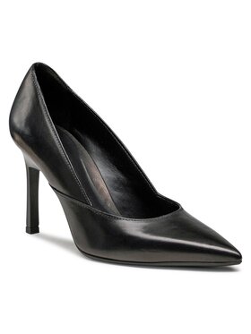 Calvin Klein Calvin Klein Augstpapēžu kurpes Geo Stiletto Pump 90 HW0HW01346 Melns