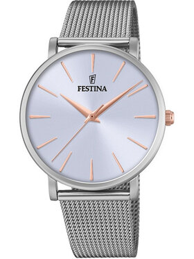 Festina Festina Ρολόι F20475/3 Ασημί
