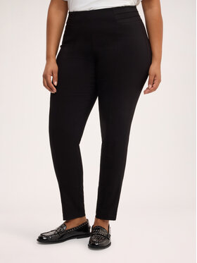 Fiorella Rubino Fiorella Rubino Spodnie materiałowe P064L002451N033 Czarny Slim Fit