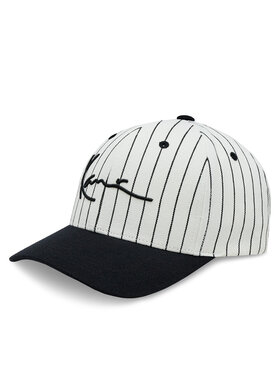 Karl Kani Karl Kani Kšiltovka KK Signature Ziczac Pinstripe Cap KA-233-003-1 Bílá