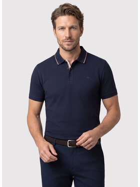 Pako Lorente Pako Lorente Polo P26WN-TX-008 Granatowy Regular Fit