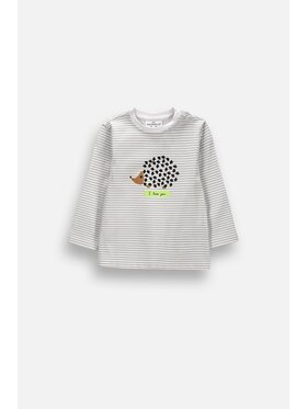 Coccodrillo Coccodrillo S dlhými rukávmi ZC6143101FBN-019 Sivá Regular Fit