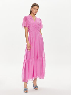 Haveone Haveone Sommerkleid AFF-L013 Violett Regular Fit