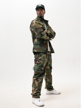 Jigga Wear Jigga Wear Dres Taktyczny Komplet militarny wojskowy usa moro mundur camo 129974 Khaki Regular Fit
