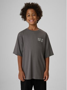 4F 4F T-Shirt 4FJRAW26TTSHM4529-25S Šedá Regular Fit