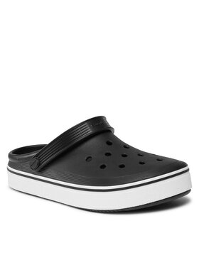 Crocs Crocs Pantoletten Crocs Crocband Clean Clog 208371 Schwarz
