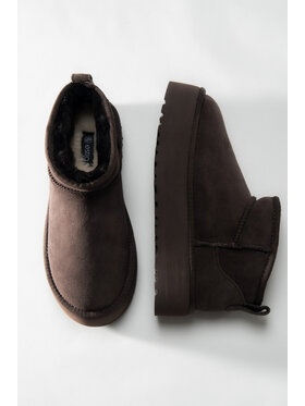 Estro Estro Μπότες Χιονιού ER00117612 Καφέ