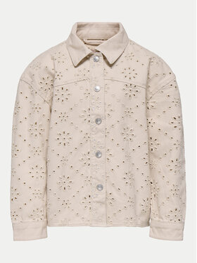 Kids ONLY Kids ONLY Джинсова куртка Elsa 15341154 Бежевий Regular Fit