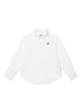 Beverly Hills Polo Club Beverly Hills Polo Club Marškiniai P-SS26B-SH0152 Balta Regular Fit