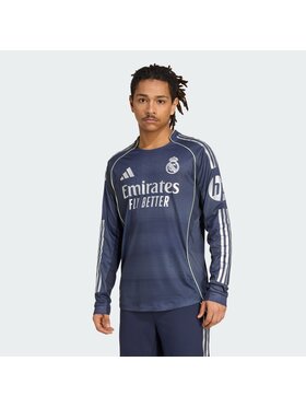 adidas adidas Koszulka techniczna Originals Real Madrid Błękitny Slim Fit