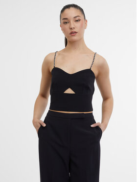 Orsay Orsay Koszulka do pływania 1000282660000__36 Czarny A-Line Fit