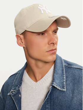 New Era New Era Czapka z daszkiem New Era 9TWENTY League Essentials New York Yankees Cap Beżowy