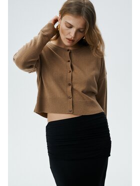 MARI PRETI MARI PRETI Kardigan Willow Brązowy Regular Fit