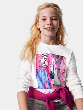 Mayoral Mayoral Bluse 7.056 Écru Regular Fit