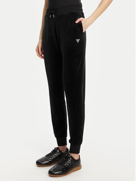 Guess Guess Jogginghose V3BB27 K0232 Schwarz Regular Fit