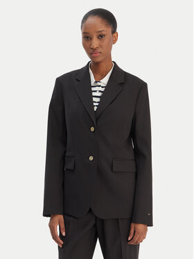 Tommy Hilfiger Tommy Hilfiger Sako Timeless WW0WW46662 Čierna Regular Fit