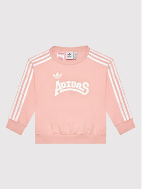 adidas adidas Pulóver Graphic HC4559 Rózsaszín Loose Fit