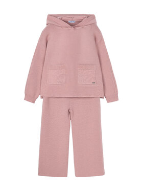 Mayoral Mayoral Dres 4580 Różowy Relaxed Fit