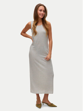 Vero Moda Vero Moda Každodenné šaty Gina 10327658 Béžová Regular Fit