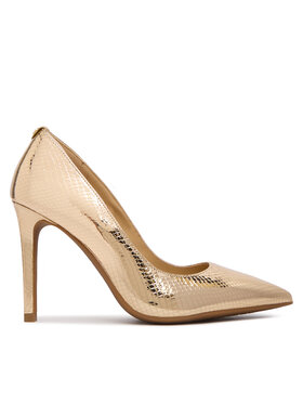 MICHAEL Michael Kors MICHAEL Michael Kors Pantofi cu toc subțire Alina Flex High Pump 40R4HNHP1M Auriu
