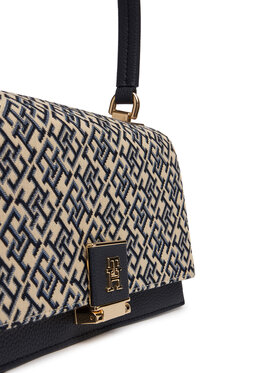 Tommy Hilfiger Tommy Hilfiger Дамска чанта Th Her Med Crossover Jacqu AW0AW18638 Тъмносин