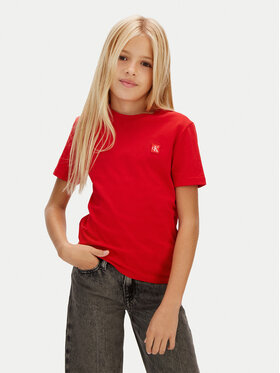 Calvin Klein Jeans Calvin Klein Jeans T-Shirt IU0IU00543 Czerwony Regular Fit